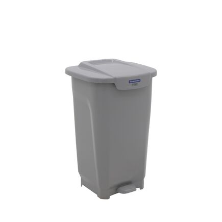 Lixeira Tramontina T-Force em Polipropileno Cinza 50 L